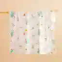 Cobertor De Lactancia Estilo Muselina Elefantes, Suave Sabana Ligera Y Transpirable, Con Diseños Estampados, Ideal Para Llevar A Donde Necesites