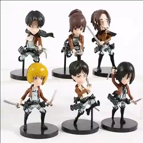 Figuras Shingeki No Kyojin Ataque A Los Titanes