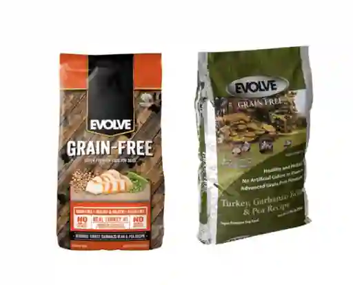 Evolve Perro Sin Cereales Pavo 26 Lb - 11.8 Kg"