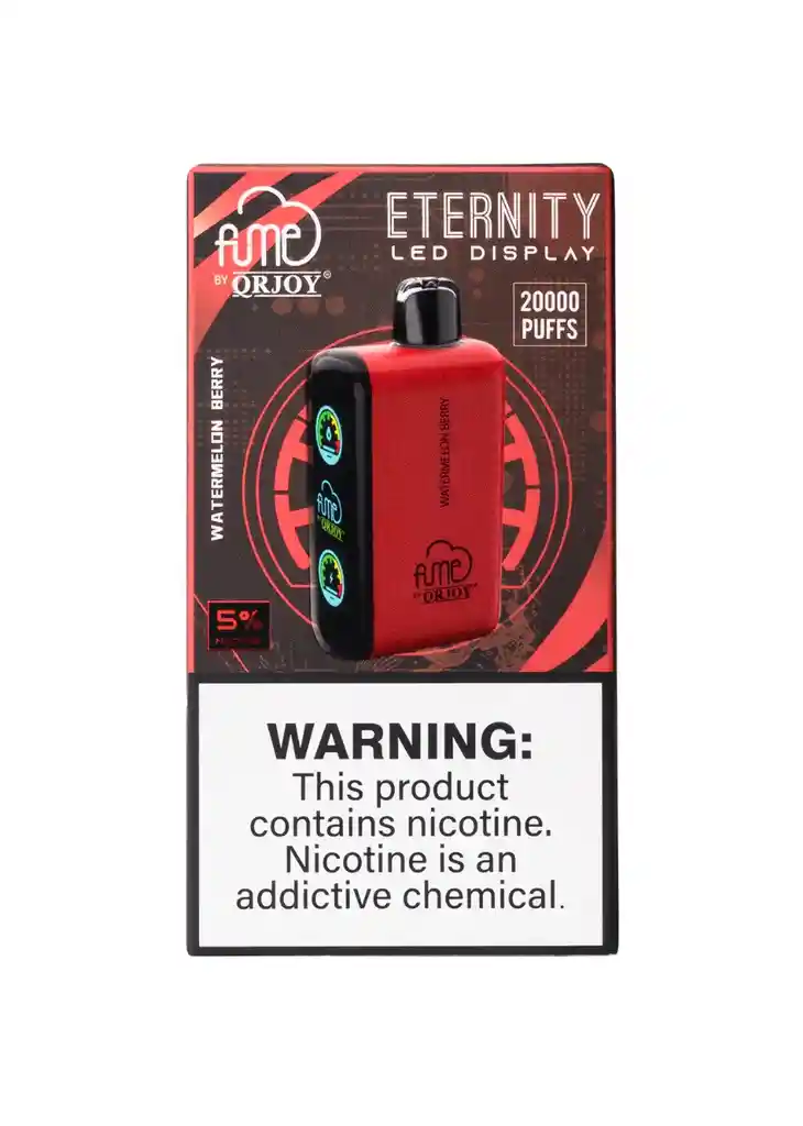 Fum3 Eternity 20.000 Pufs, Watermelon Berry 5%