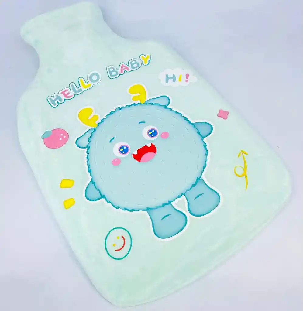 Bolsa De Agua Caliente De Terciopelo Grande
