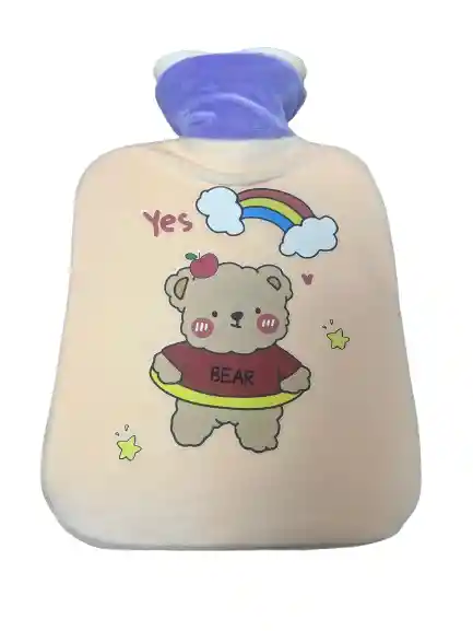 Bolsa De Agua Caliente De Terciopelo Grande