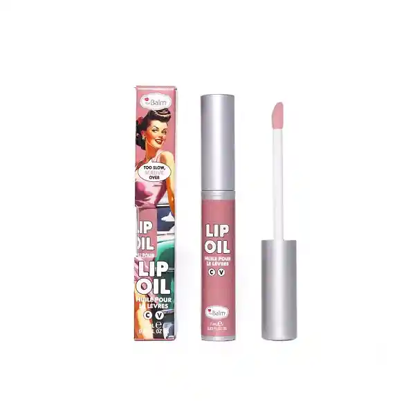 Aceite Para Labios The Balm Lip Oil Too Slow Mauve Over