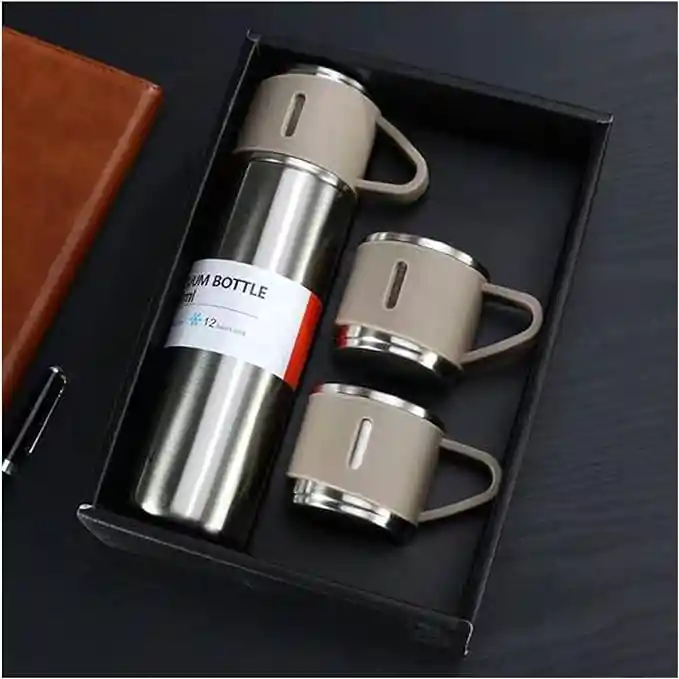 Set Termo + 3 Mugs