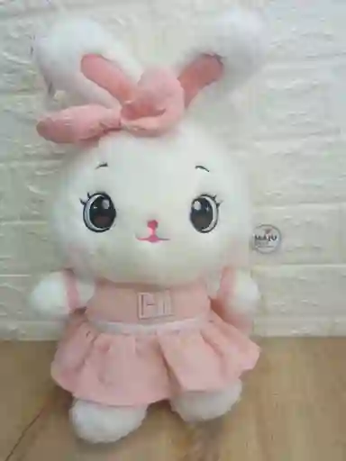 Peluche Conejita De 20cm Diferente Color De Vestido