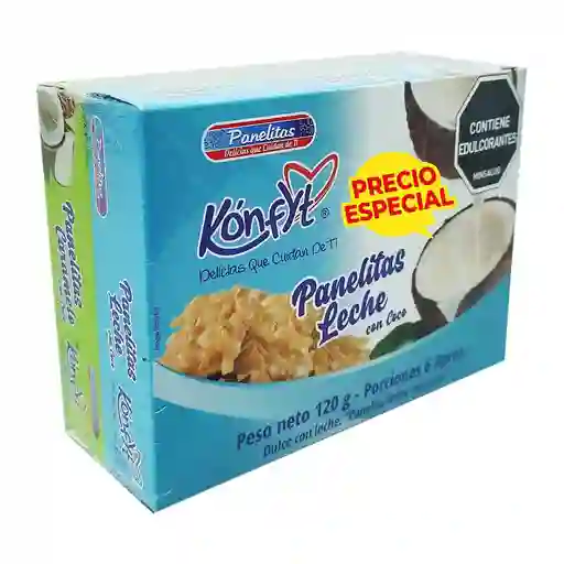 Precio Especial Panelita Leche Coc Caram Konfyt