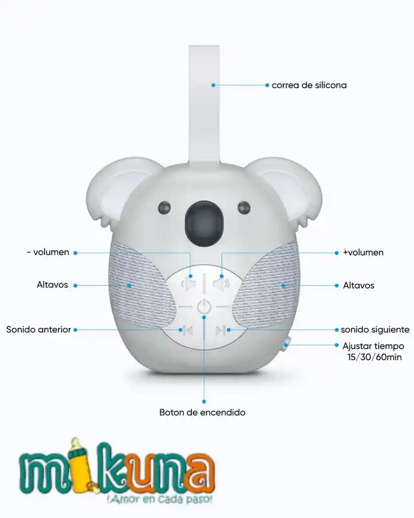 Koaña Con Canciones De Cuna Y Ruido Blanco