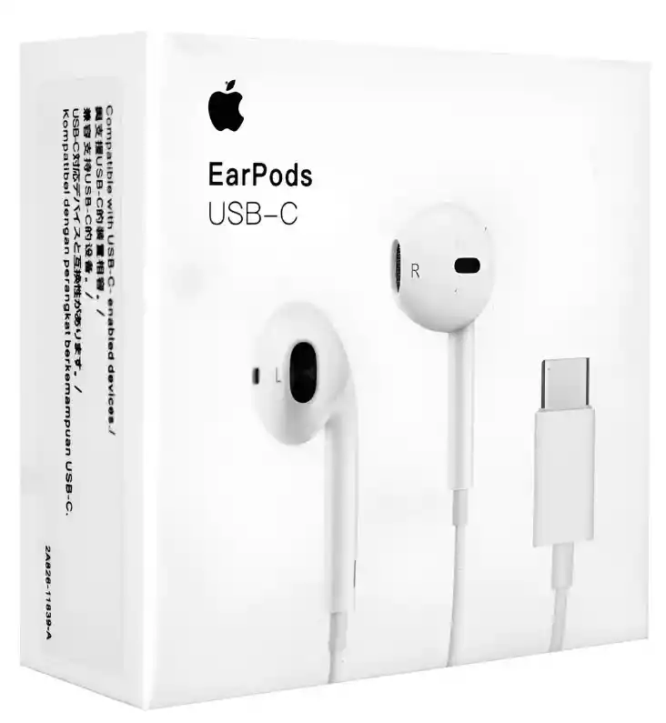 Audífonos In-ear Apple Earpods Usb-c Blanco Original