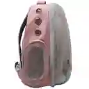 Morral Para Transporte De Mascotas En Forma De Gato Rosa