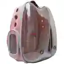 Morral Para Transporte De Mascotas En Forma De Gato Rosa