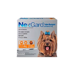 Nexgard Perro 2 A 4 Kg Caja X 1 Tableta