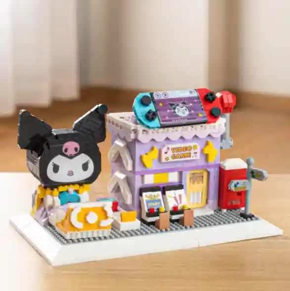 Mini Bloques Porta Lápiz Nano Fichas Kuromi Pikachu Lotso