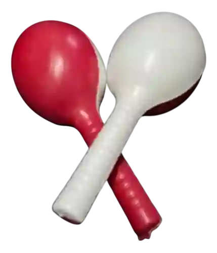 Navidad Maracas Musicales 20cm Novena Fiesta Sonajero