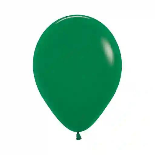 Sempertex Globo De Látex Color Verde Selva R12 X12 Unidades