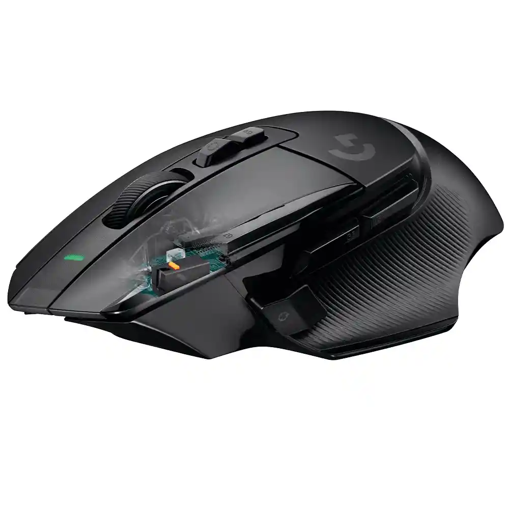 Combo Mouse Logitech G502x Lightspeed Negro + Pad Mouse Logitech G640 Edc