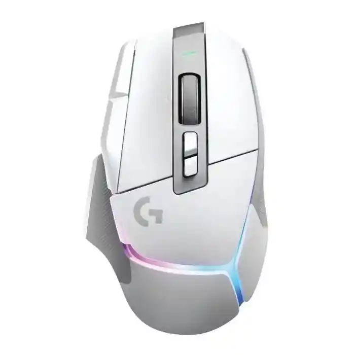 Mouse Gamer Inalámbrico Logitech G502x Blanco + Pad Mouse G640 Se