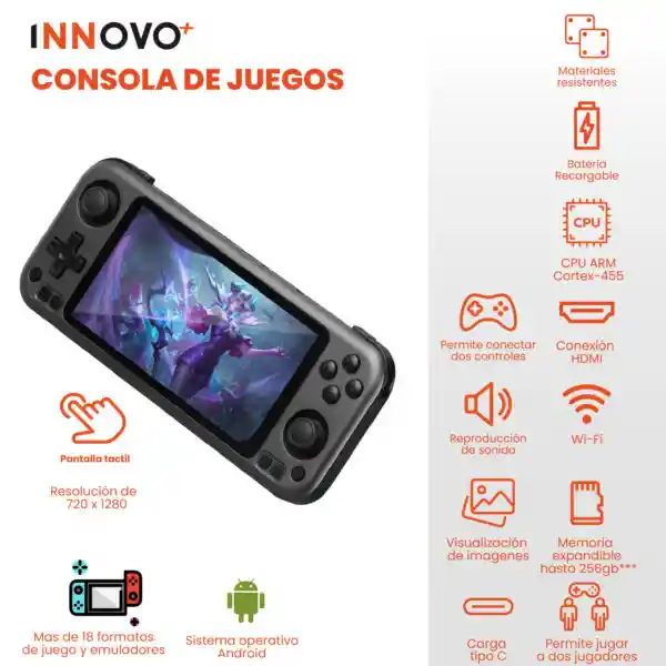 Consola Gamer Tipo Psp 15.000 Juegos Psp 2 / Nintendo / Arcade / Sega