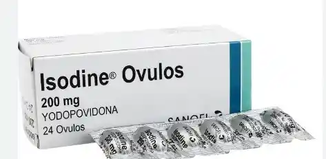 Isodine Ovulos 200 Mg