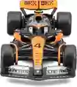 Carro Coleccionable Formula 1 Oficial Team Bburago Mclaren (2023) British Grand Prix Oscar Piastri F1