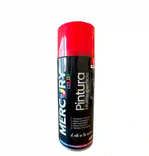 Pintura En Aerosol Rojo Suzuki 400ml Mercury