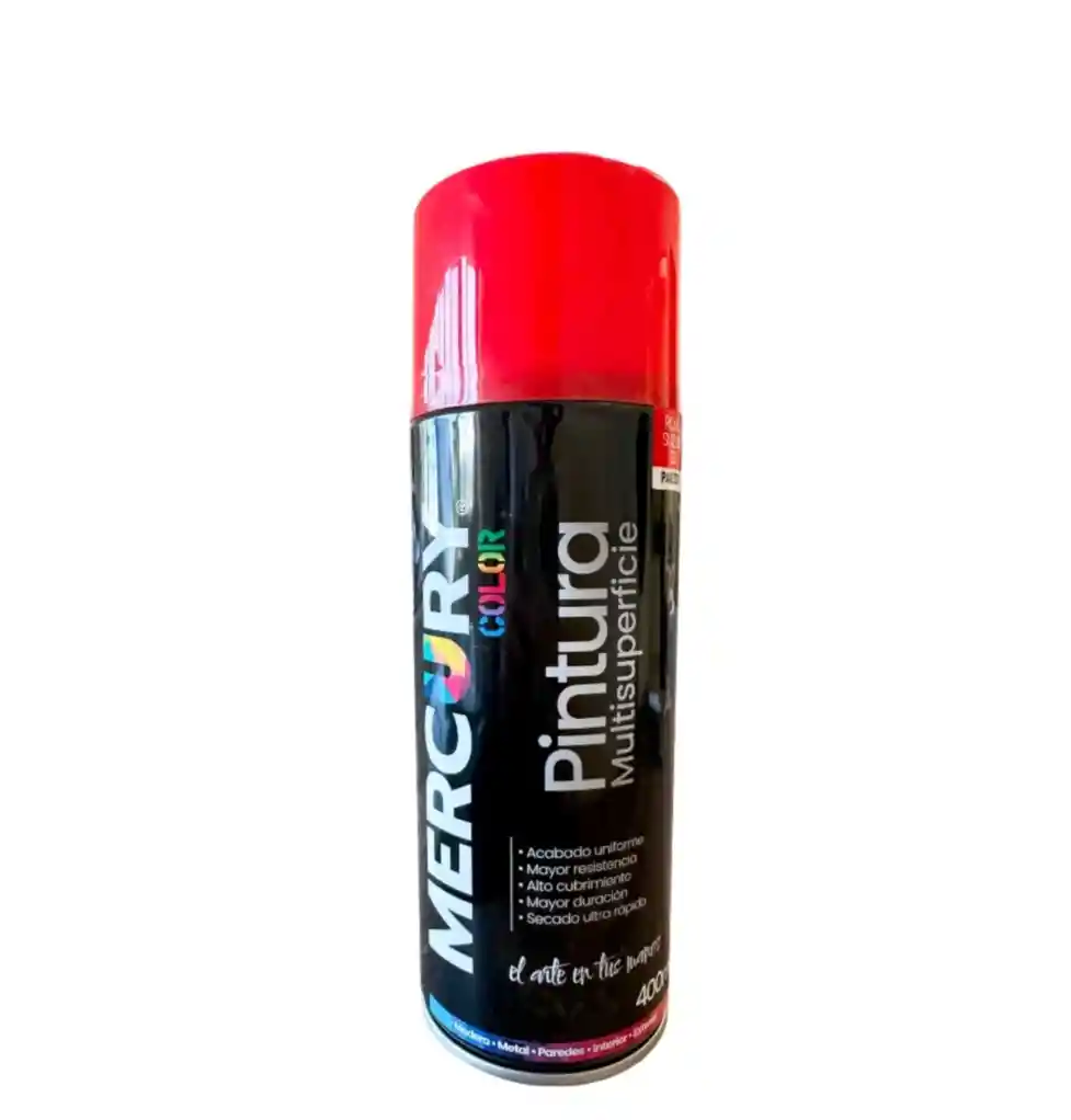 Pintura En Aerosol Rojo Suzuki 400ml Mercury