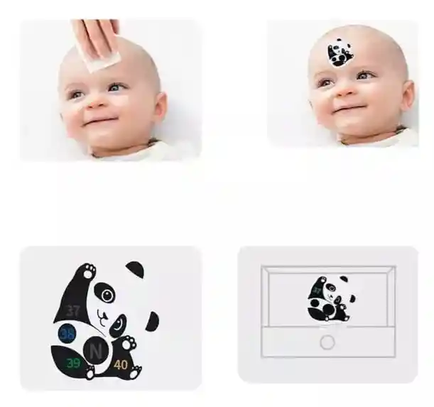 Medidor De Fiebre Niños Bebés Sticker