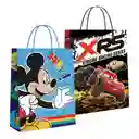Bolsa De Regalo Disney Grande Oficial 26x32 Cm Plastificada Premium