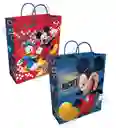 Bolsa De Regalo Disney Grande Oficial 26x32 Cm Plastificada Premium