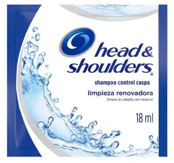 Shampoo Head And Shoulders Limpieza Renovadora Sacheton X8