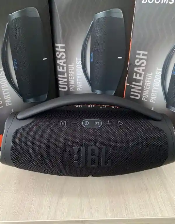 Parlante Jbl Boom Box 3 Bluetooth Replica 1.1 Tws Negro