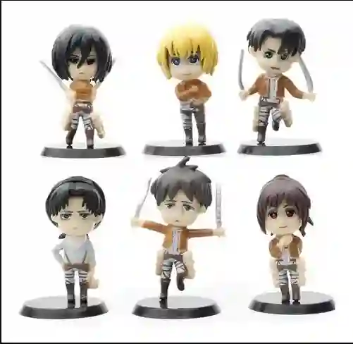 Figuras Shingeki No Kyojin Ataque A Los Titanes