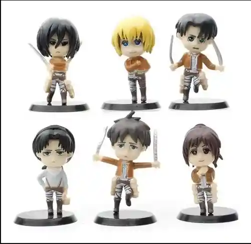 Figuras Shingeki No Kyojin Ataque A Los Titanes