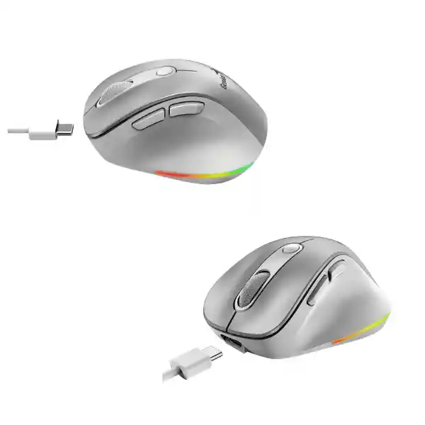 Genius Mouse Inalámbrico Ergo 9000s Pro Gris