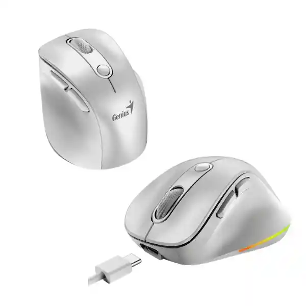 Genius Mouse Inalámbrico Ergo 9000s Pro Blanco