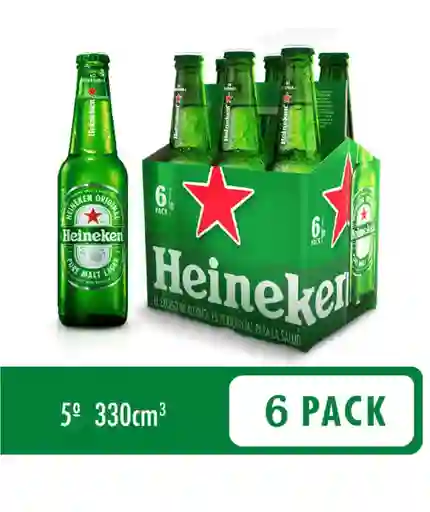 Cerveza Heineken Original X 6