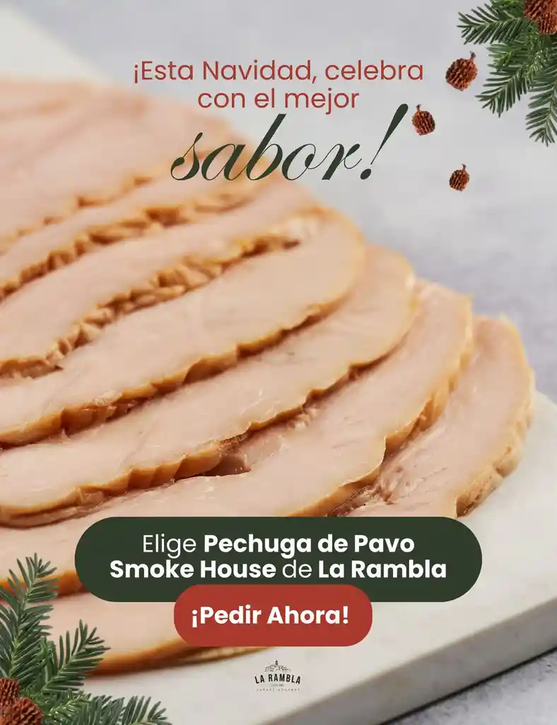 Pechuga De Pavo Porcion Plato X 460 Gr