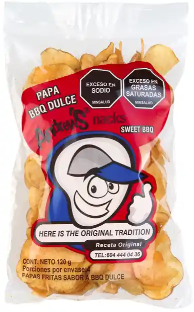 Papas Bbq Dulce