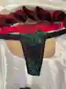 Panty Encaje Doble Color