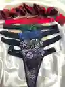 Panty Encaje Doble Color