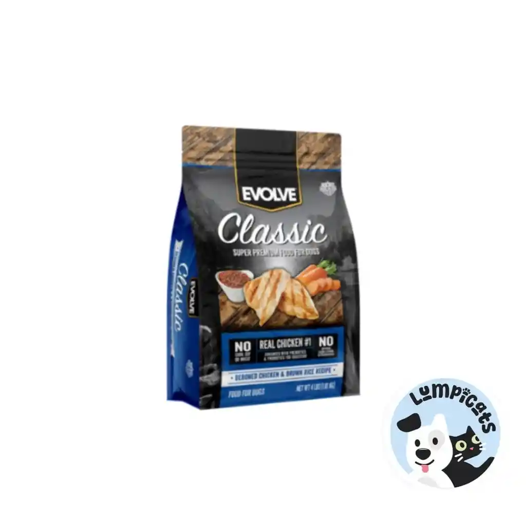 Evolve Perro Clásico Pollo - Pollo 30 Lb - 13.6 Kg