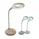 Lámpara De Escritorio Redonda Flexible Led
