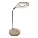Lámpara De Escritorio Redonda Flexible Led