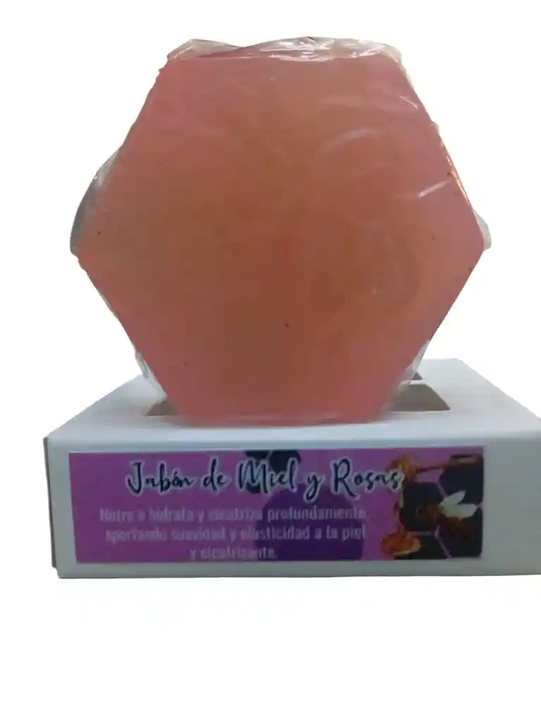 Jabon De Miel Y Rosas X 75 Gms Apifarma