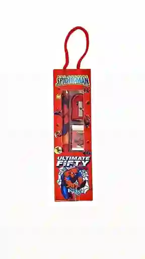 Kit Utiles Escolares Spider-man, Hombre Araña