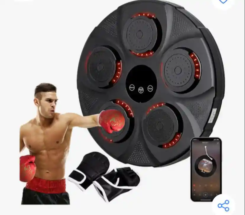 Máquina De Boxeo Musical Bluetooth Colgada En La Pared
