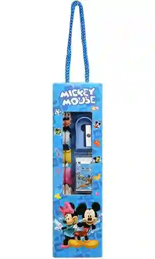 Kit Utiles Escolares Mickey Y Minnie Mouse