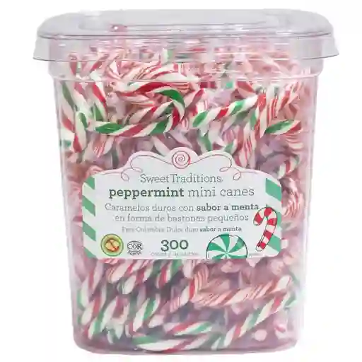 Bastones De Caramelo Navideño X 300 Unidades (importados)