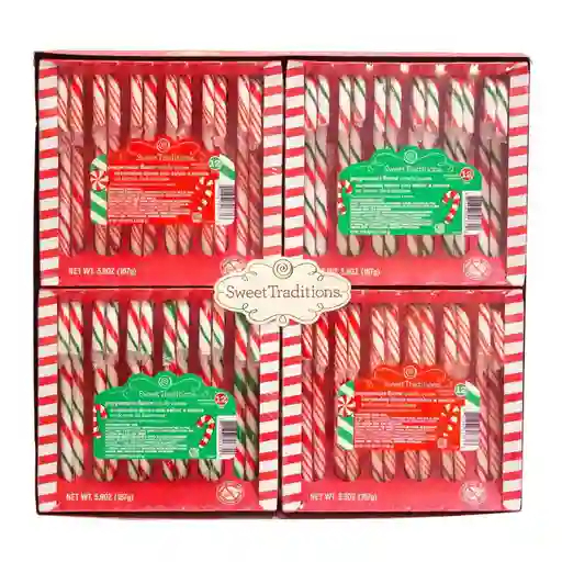 Bastones De Caramelo Navideño X 48 Unidades (importados)