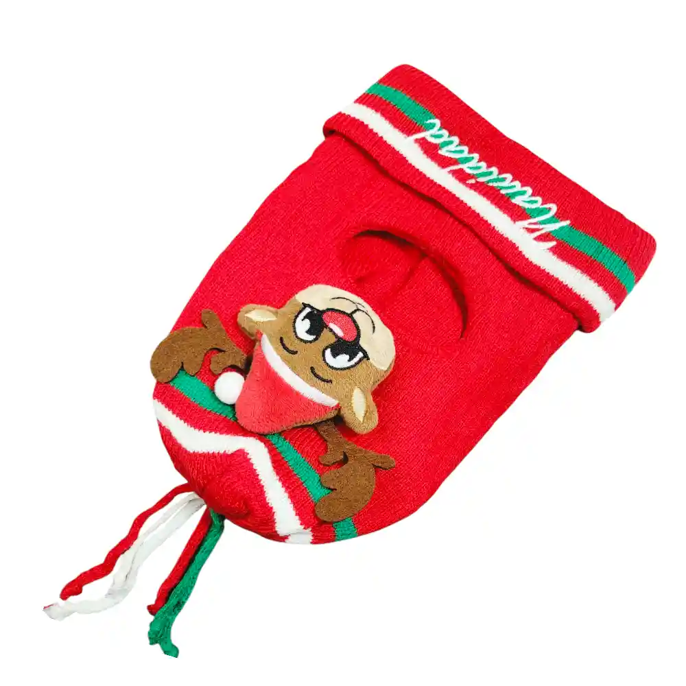 Kit Navideño Infantil Pasamontañas + Bufanda + Guantes