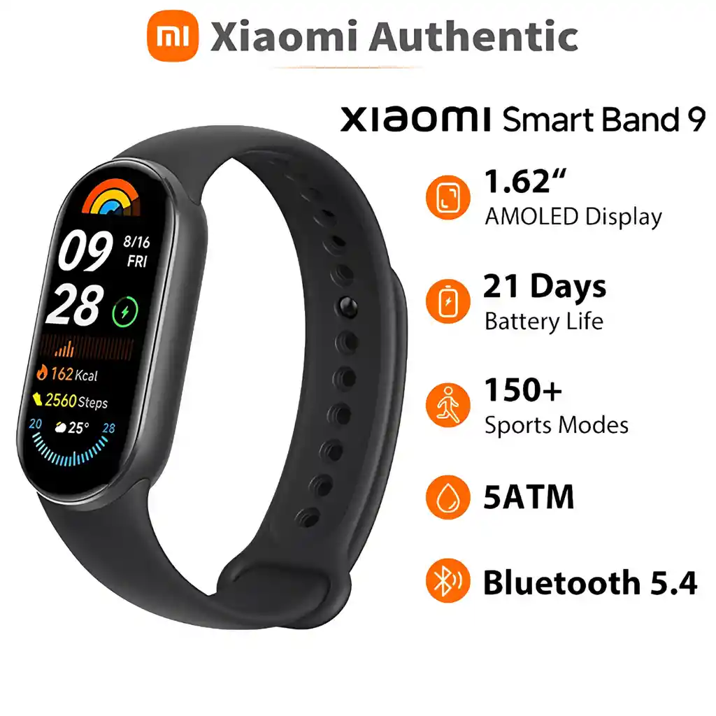 Pulsera Inteligente Xiaomi Mi Band 9 Graphite Black